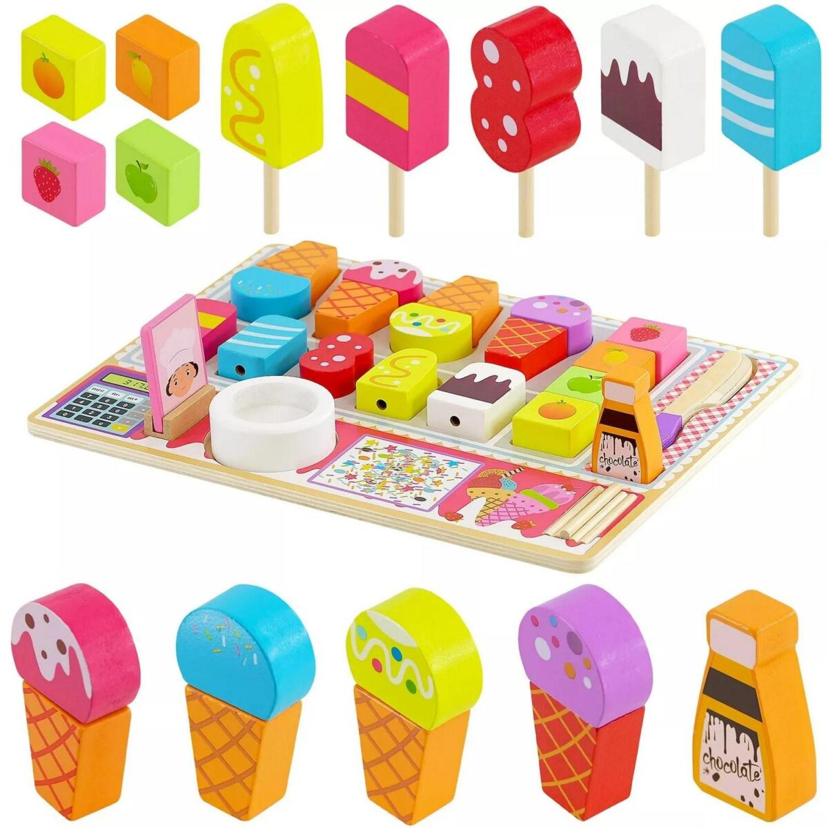 Wooden Ice Cream Sho 709bb932345bb0617e37ede4137686fd