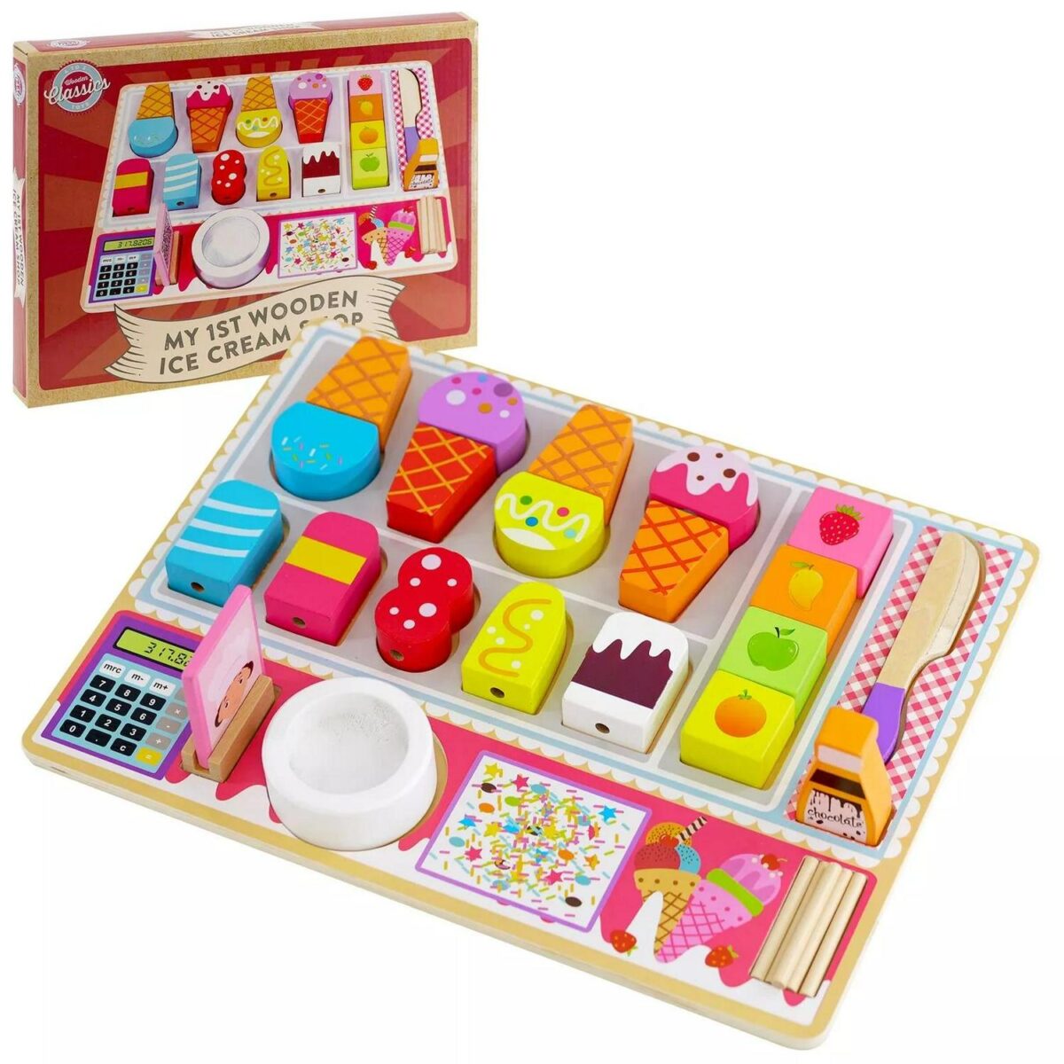 Wooden Ice Cream Sho d06f8297fed2cfe1d0cc7d5d52f8a40e