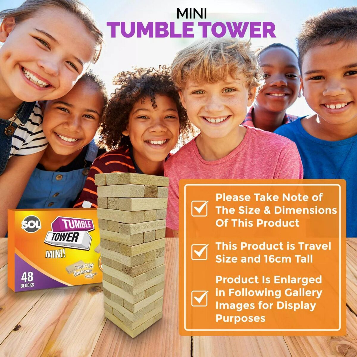 Wooden Tumbling Towe 0304fa1bfeecdbecda3ed5af1cd21eda