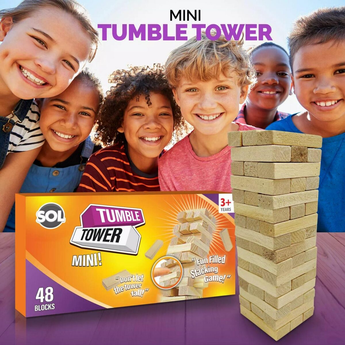 Wooden Tumbling Towe 27cda3caf1a4a78b507648691dcf37a7