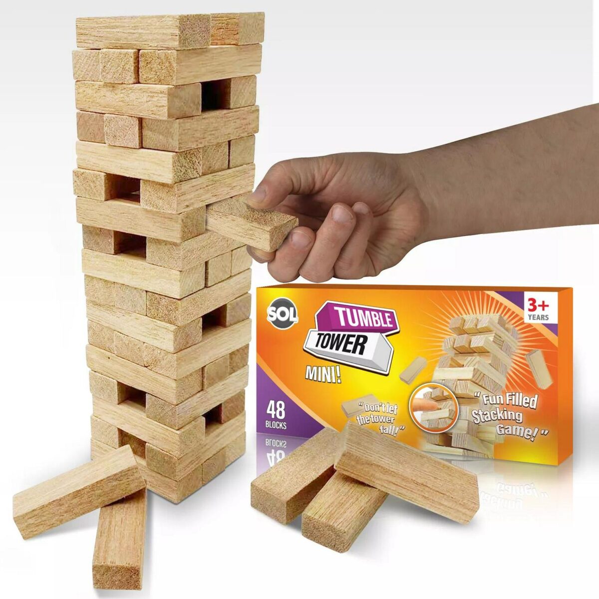 Wooden Tumbling Towe 31cad8d5ca71fca90ccf8dc797924a2f