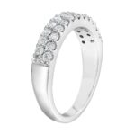 0.70ctw Round Brilliant Cut Diamond Ring, 14ct White Gold - Image 3