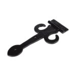 10x Arrowhead T-Hinge Cast Iron Antique Cupboard Door Hinges W300mm Black - Image 4