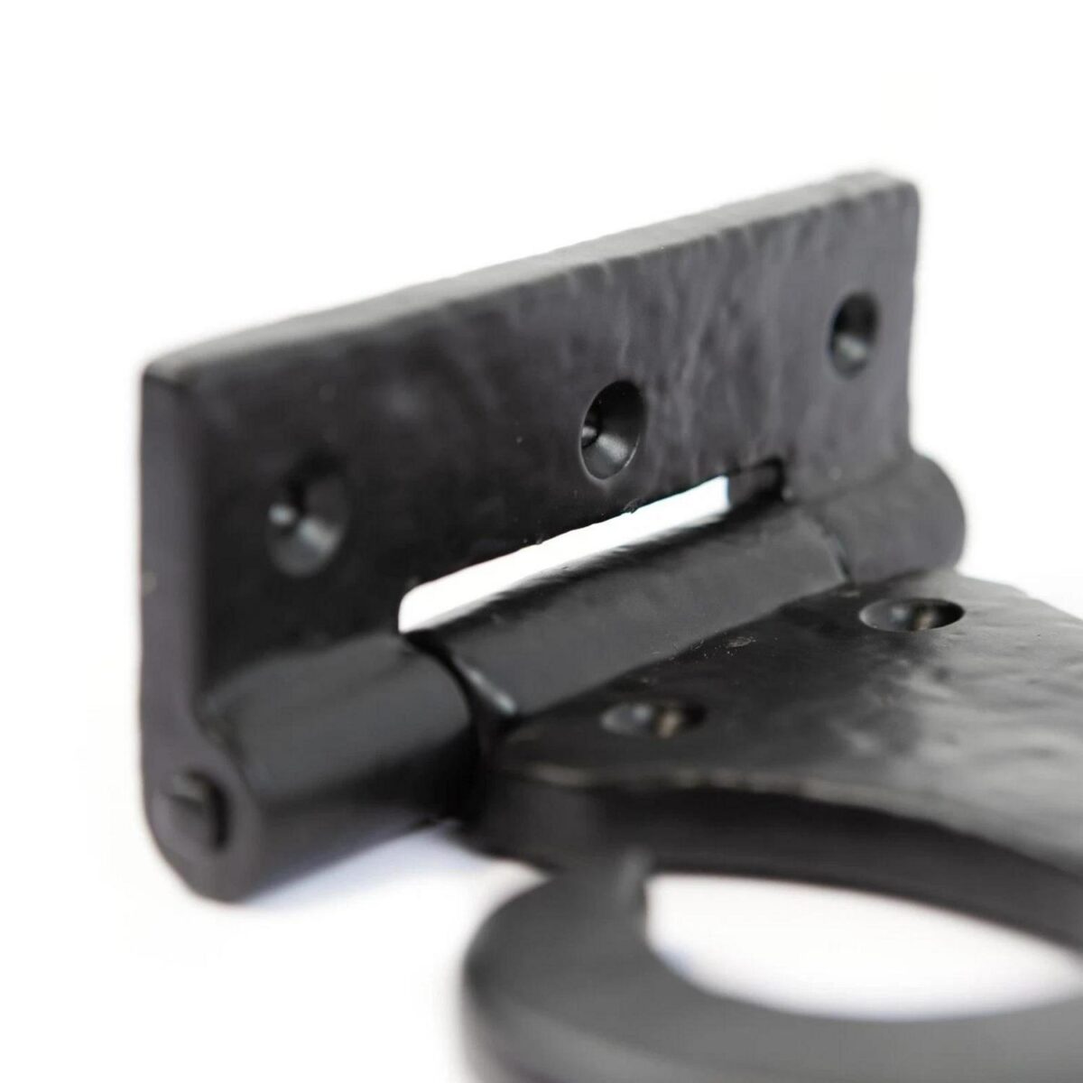 10x Arrowhead T-Hinge Cast Iron Antique Interior Exterior Hinges W400mm Black - Image 2