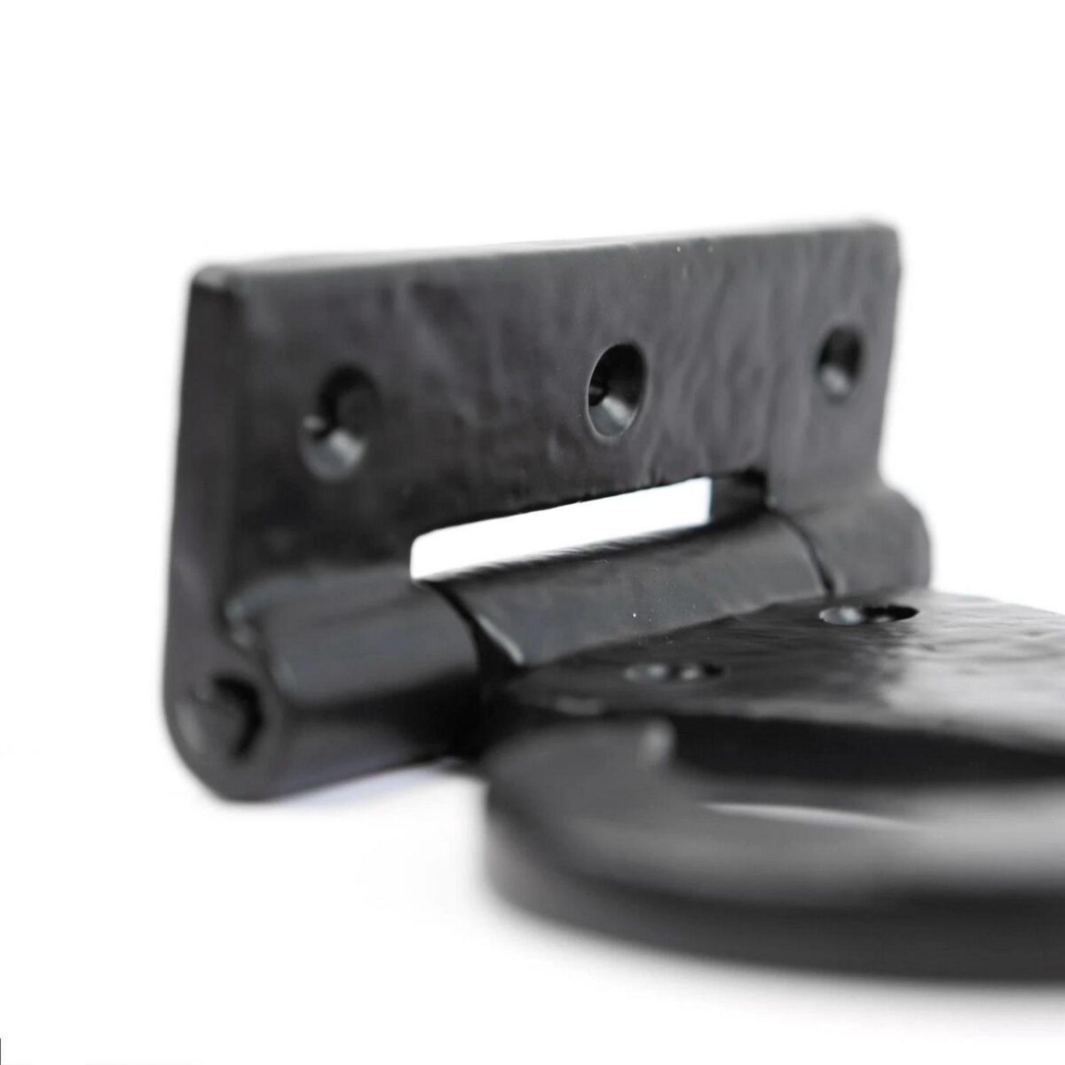 10x Arrowhead T-Hinge Cast Iron Antique Cupboard Door Hinges W300mm Black - Image 2