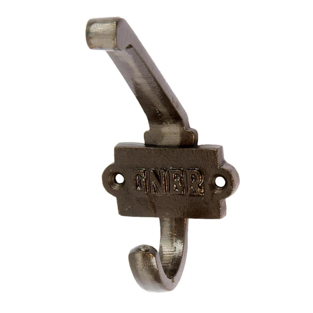 10x Great North of England Railway Double Wall Hook Cast Iron W53mm x H101mm - Image 4