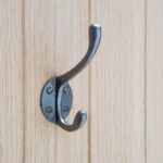 10x Hat and Coat Hook Cast Iron Antique Vintage Style Hooks W40mm x H105mm Black - Image 6