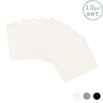 10x Picture Mounts for 6 x 6 3D Box Picture Frames Photo Size 2 x 2 Ivory