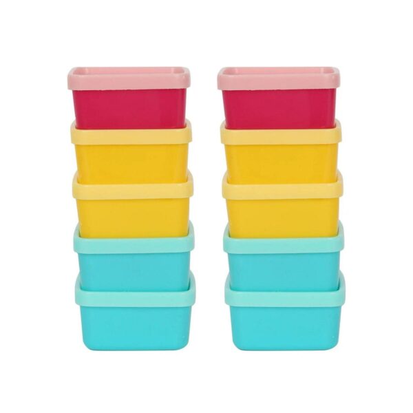 10x Plastic Stackabl 20d3743a8cfb651f113cd81f5b38a6a7