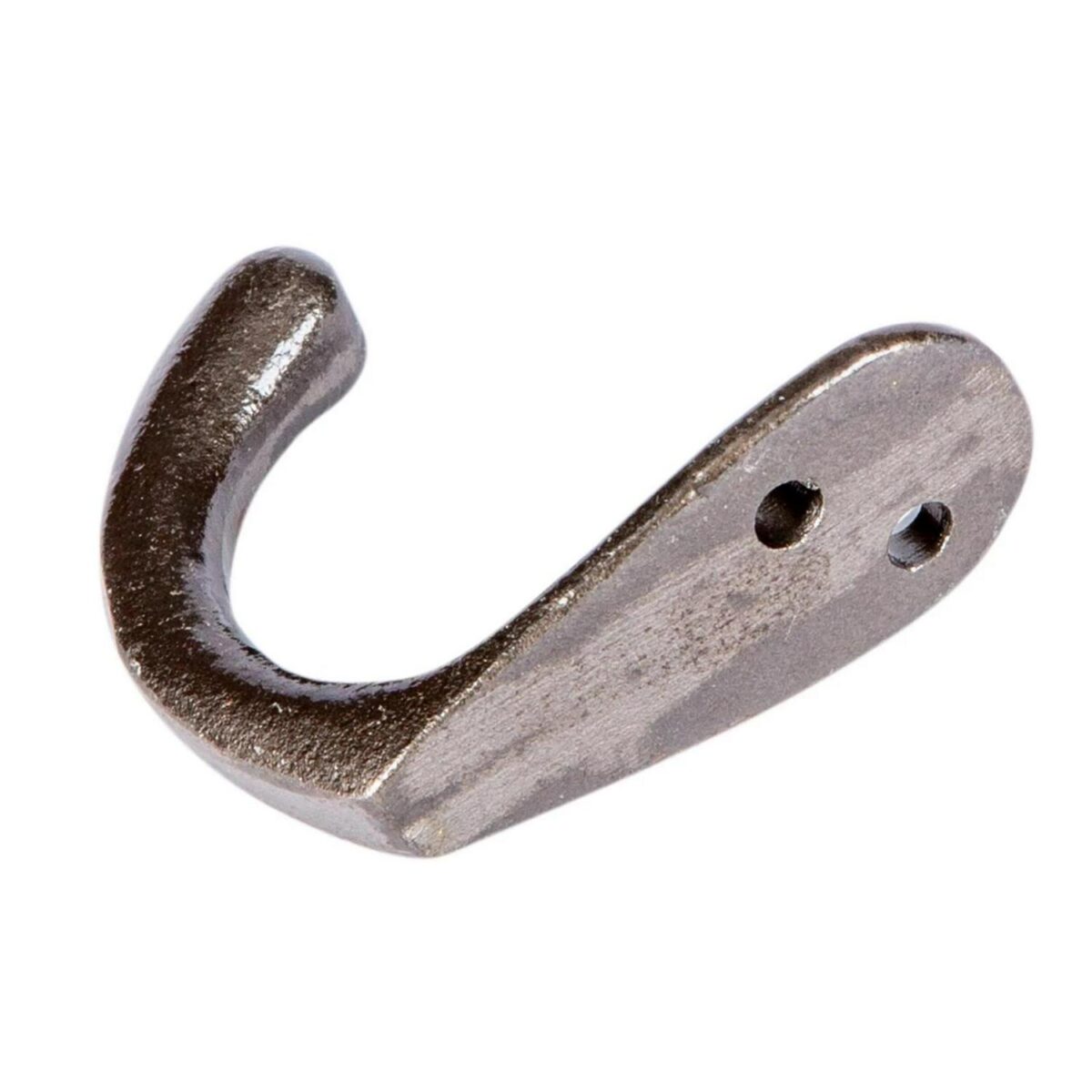 10x Single Robe Hook Cast Iron Antique Vintage Style Hooks W20mm x H45mm Raw - Image 3