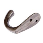 10x Single Robe Hook Cast Iron Antique Vintage Style Hooks W20mm x H45mm Raw - Image 3