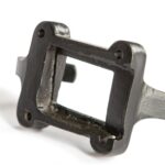 10x Window Back Hat and Coat Hook Cast Iron Vintage Style W50mm x H110mm Black - Image 3