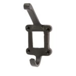 10x Window Back Hat and Coat Hook Cast Iron Vintage Style W50mm x H110mm Black - Image 4