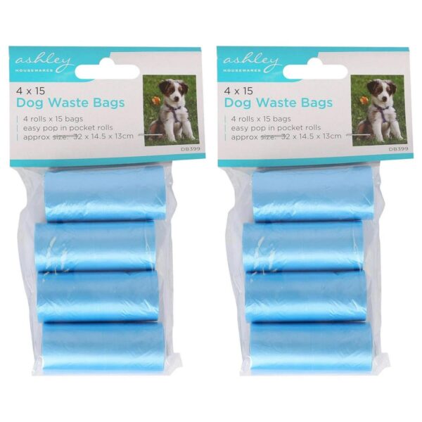 120x Dog Poo Bags Bl 42392ad1695e4fb8a98cb7dbaac6972d