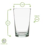 12 Piece Meknes Recycled Glassware Set Highball Glasses Whisky Tumblers Green - Image 4