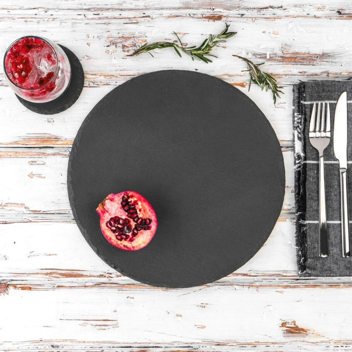 12 Piece Round Slate 19ce9224b29b2dab462c6d13cacad150