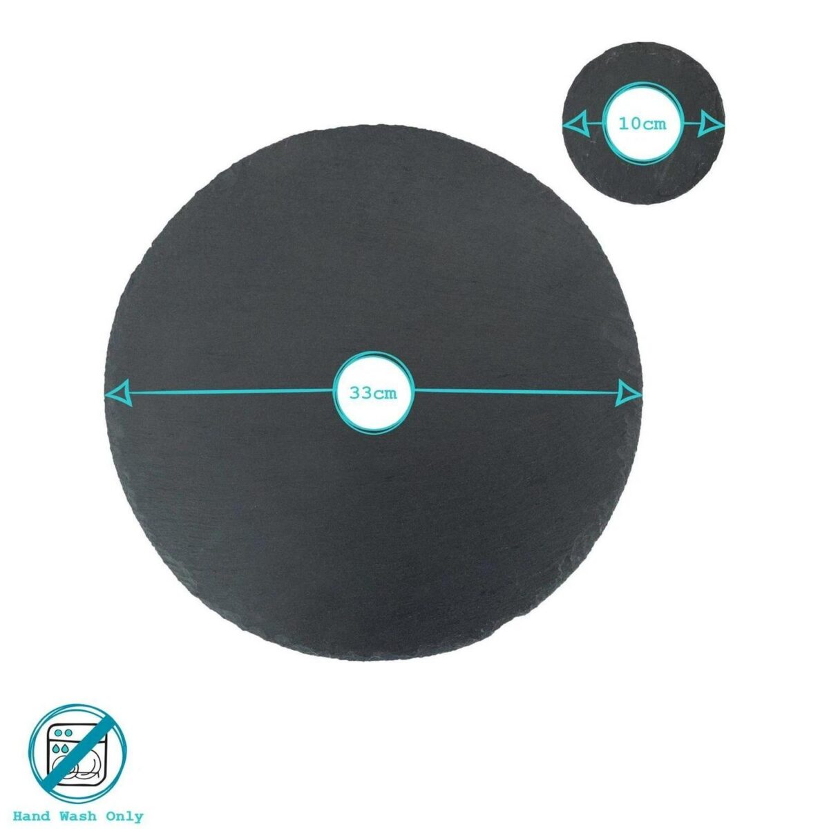 12 Piece Round Slate e0a1569c10b901d51de4e4737d31420f