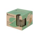12pc Aware Tincan Recycled Glassware Set Green Water Drinking Glasses Set - Image 4