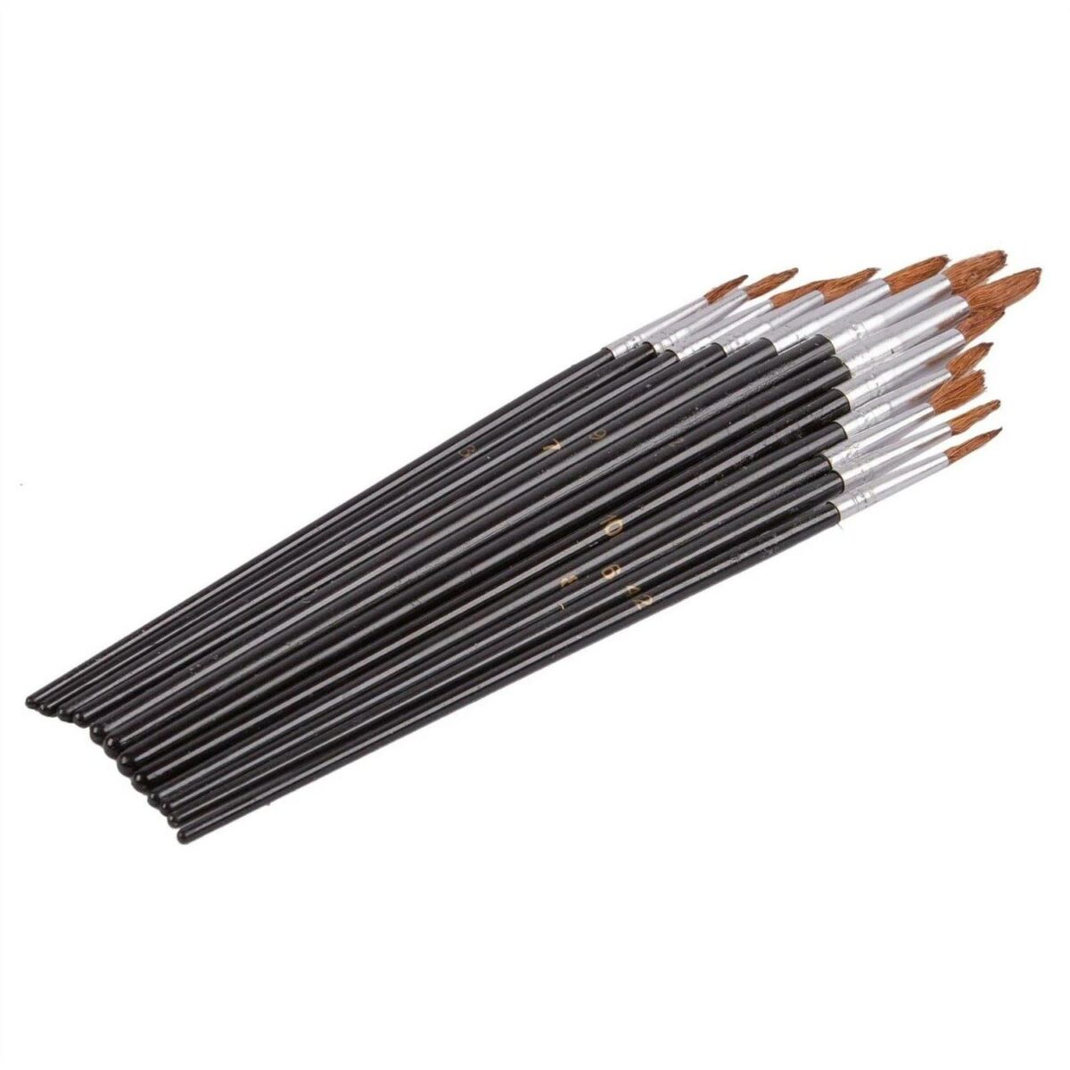 12pc Black Wooden Ar fefd471a57b95517644fd877bd3c5e63