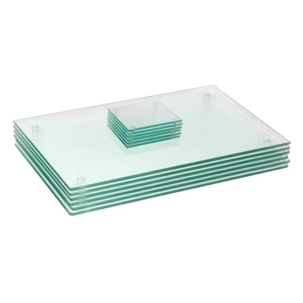 12pc Clear 40cm x 30 62fcbd7666f29c53e1cef93f739e82e2