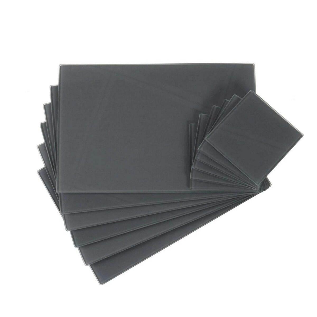 12pc Glass Rectangul 4d97af8935863313c617995c93e5a925