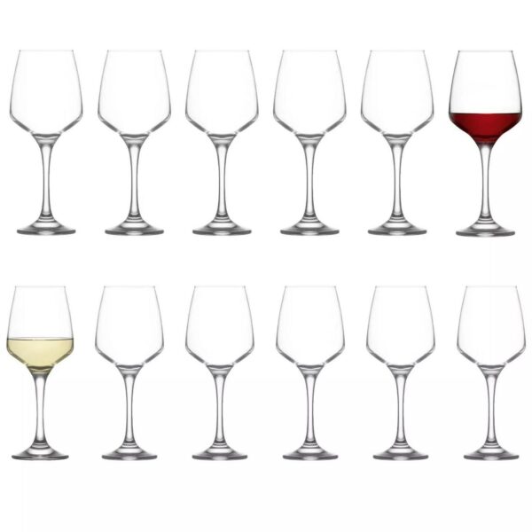 12pc LAV Lal Wine Gl de221b6cec45b0b50e796d9e990c67ed