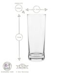 12pc LAV Liberty Glassware Set Glass Highball Glasses Whiskey Drinking Tumblers - Image 3