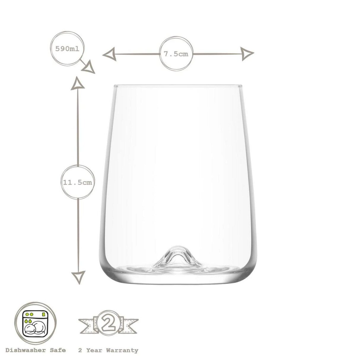 12pc LAV Terra Glass 6c4752a594f59e85e38b921561f561dd