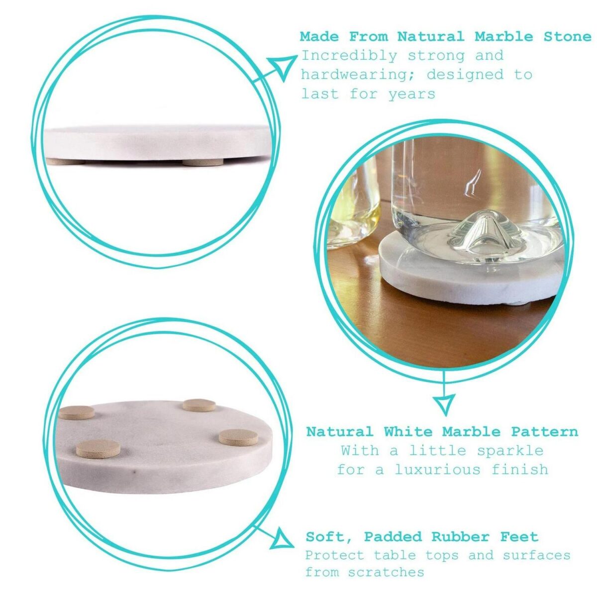 12pc Marble Placemat 0e21a429ebee51ec6c19ccdc58d700cb