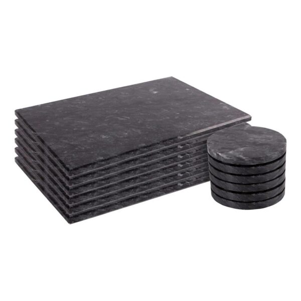 12pc Marble Placemat 0e23f099ad6233f2aaf5f86495e0376d