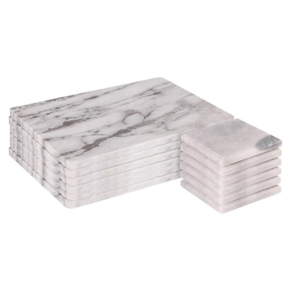12pc Marble Placemat 33408764e55671359bb0db1deedbddd9