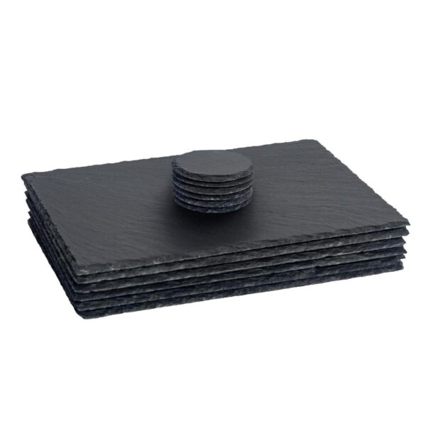 12pc Slate Placemats 26c57ebece2ba095b991db82944bce85