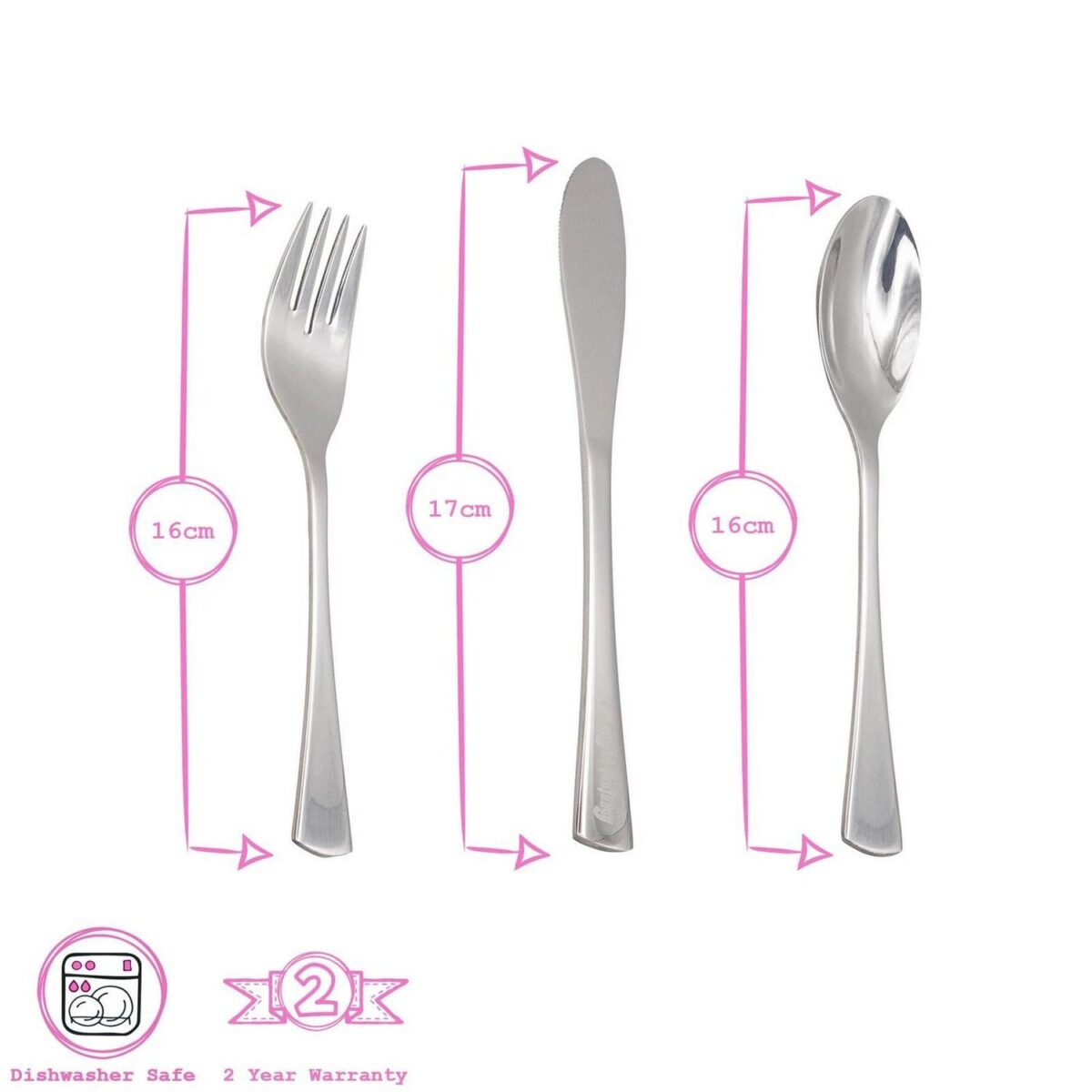 12pc Stainless Steel bae7059606a8a149610d2c0905474dfe