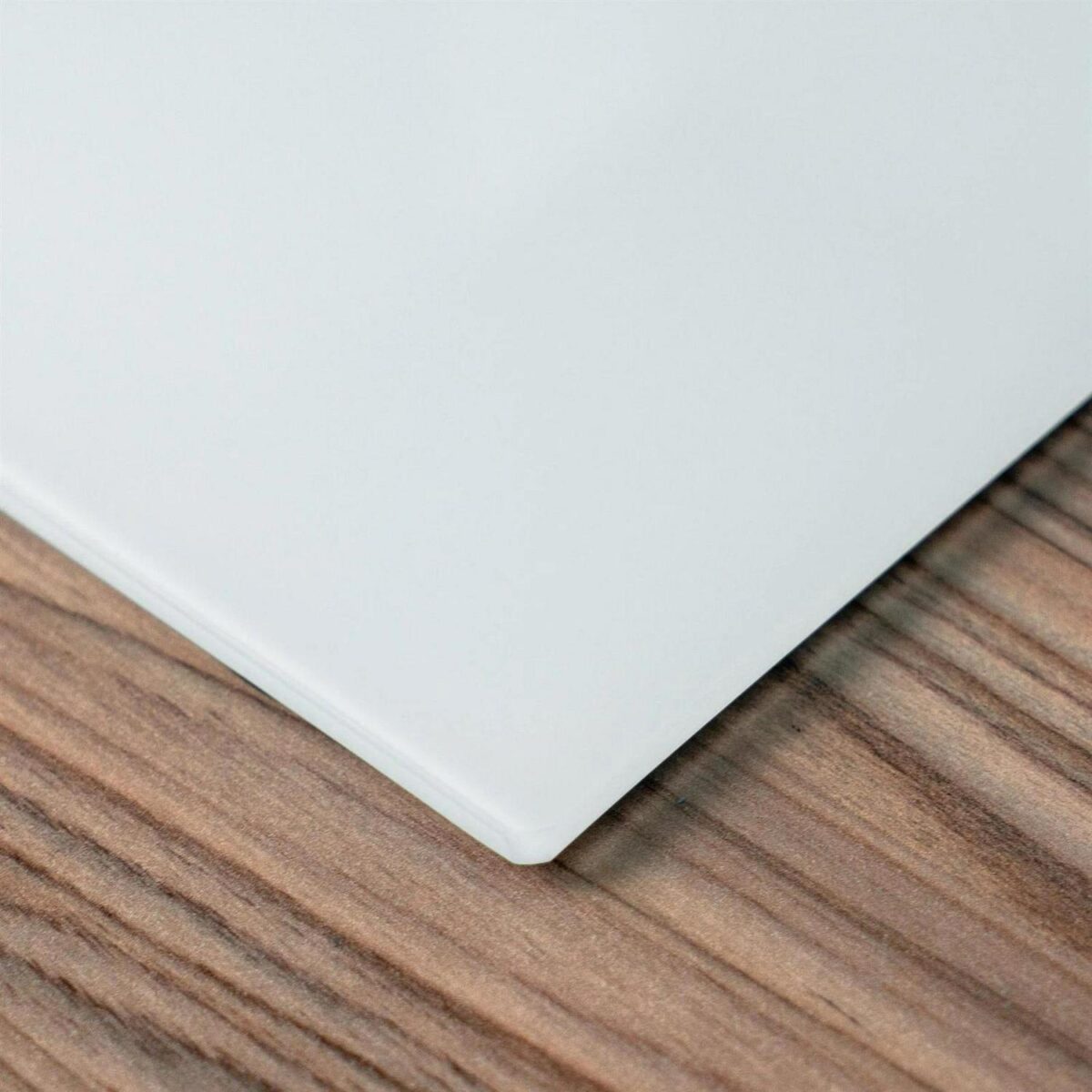 12pc White 30cm x 20cm Glass Placemats and Coasters Set Table Mats Coaster Sets - Image 6