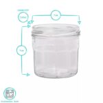 12x 130ml Glass Jam Jars Twist Top Chutney Preserve Honey Pickle Storage - Image 3