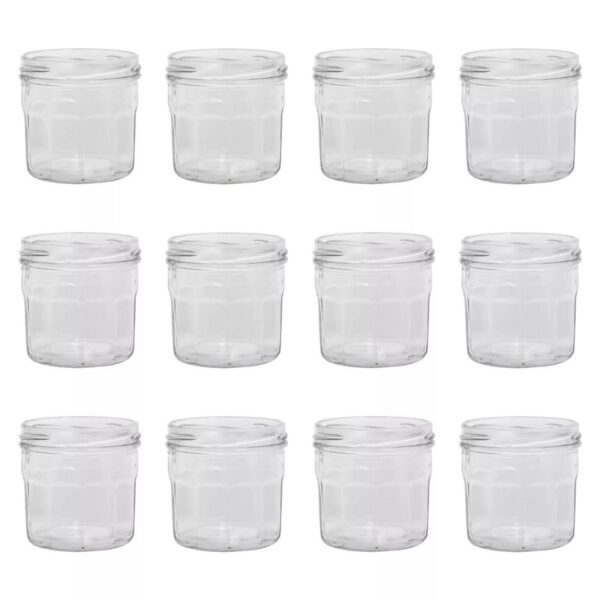 12x 130ml Glass Jam 67bf2e4a3091ac3c31aa7df3b52ba20f