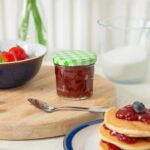 12x 130ml Glass Jam Jars with Green Gingham Lids Chutney Preserve Honey Storage - Image 5