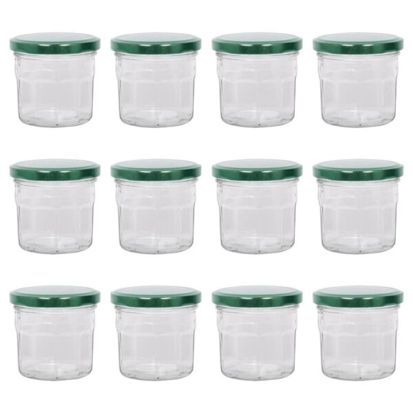 12x 130ml Glass Jam 8e4f19065c9c995c706c3911ba53d5e8