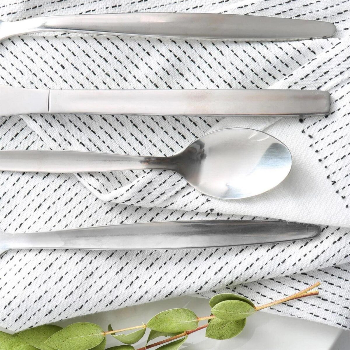 12x 13.5cm Economy Stainless Steel Teaspoons Kitchen Table Cutlery Coffee Set - Image 7