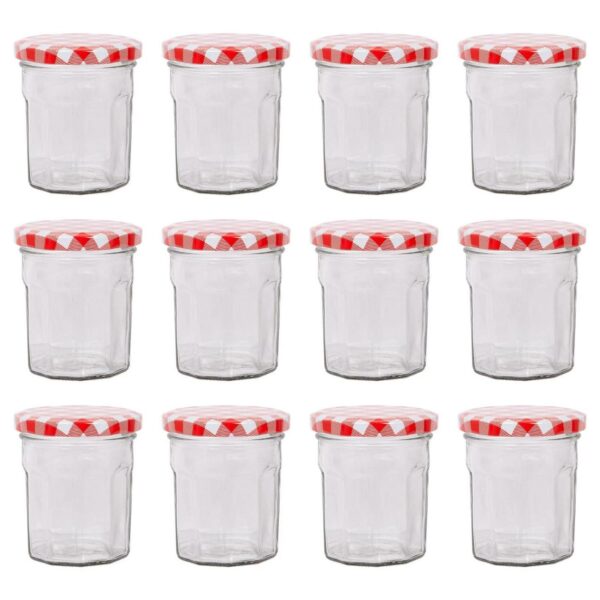 12x 150ml Glass Jam 5301cd9fca35afa96a1c12e7a1dd1be3