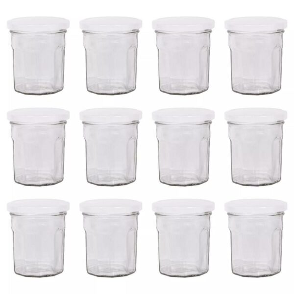 12x 150ml Glass Jam 753bcf7ade49c89f178163fc04558d59