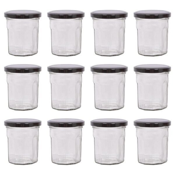 12x 150ml Glass Jam 76a77b39206b6545eaa07d67c13570d6