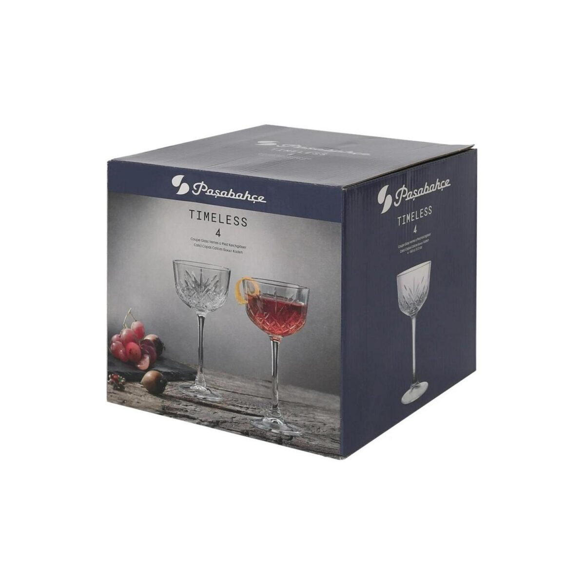 12x 160ml Timeless Nick and Nora Glasses Martini Cocktail Drinking Glass Set - Image 5