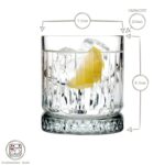 12x 210ml Elysia Whisky Glasses Boxed Glass Scotch Drinking Tumbler Gift Set - Image 3