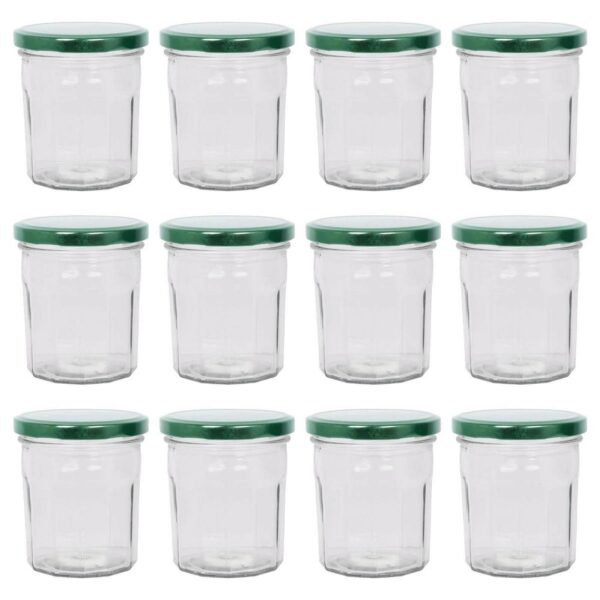 12x 250ml Glass Jam cb3d2037d1f504b9dab47f2576d370a1