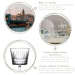 12x 260ml Elysia Cocktail Glasses Clear Martini Margarita Drinking Glass Set - Image 2