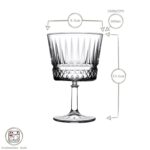 12x 260ml Elysia Cocktail Glasses Clear Martini Margarita Drinking Glass Set - Image 3