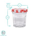 12x 30ml Glass Jam Jars with Green Lids Chutney Preserve Honey Pickle Storage - Image 3