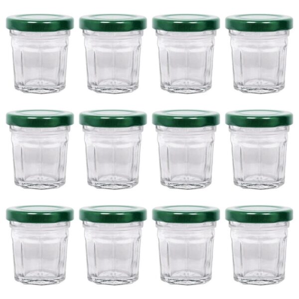 12x 30ml Glass Jam J 27094ac12e32527792179f099f48bf18