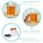 12x 30ml Glass Jam Jars with Green Lids Chutney Preserve Honey Pickle Storage - Image 2